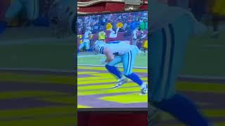 Luke Schoonmaker 22 yd pass Dallas Cowboys vs Washington Commanders Nov 24th 2024 [upl. by Ahsilet103]