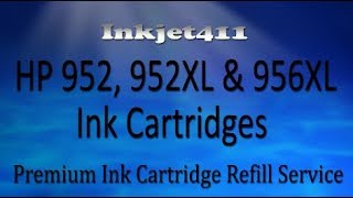 HP 952 952XL 956XL Ink Cartridge Refill [upl. by Orodisi]