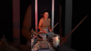 Domino drums over Please Please Please by Sabrina Carpenter drumbash drummer [upl. by Eimma758]