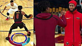 ANTHONY DAVIS AND CAM BECOMES FRIENDS AND RIVALS CRAZY 6 GOD CROSSOVERS  NBA 2K19 MyCAREER [upl. by Ahsir]