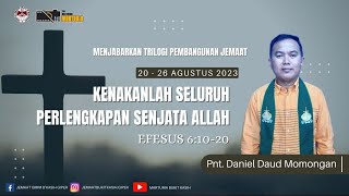 MTPJ 20  26 AGUSTUS 2023 Bacaan Alkitab EFESUS 6  10  20 [upl. by Elvie]