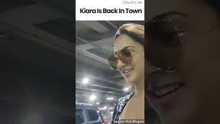 Kiara Advani shines bright as she returns from Cannes Film Festival  video [upl. by Halivah]