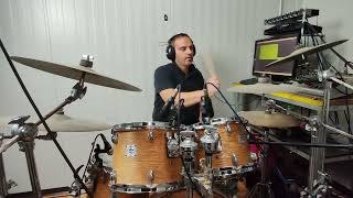 Luther Vandross  Never Too Much drum cover [upl. by Retep]