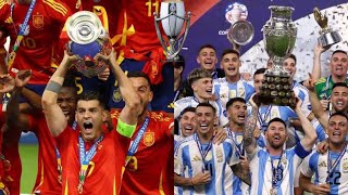 Spain 35 Argentina  Highlights HD  Finalissima 2024  Final [upl. by Blount]