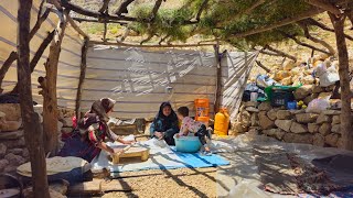 IRAN nomadic life  daily routine village life of Iran  Nomadic lifestyle of Iran [upl. by Nivaj]