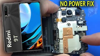 REDMI 9T NO POWER NO CHARGING fix SULOTION [upl. by Yneffit]