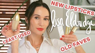 Ranking All My Lisa Eldridge Makeup Products NEW LIPSTICKS amp swatches  ttsandra [upl. by Nichy]