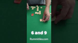 6 and 9 are Interchangeable in Rummitiles [upl. by Vance638]