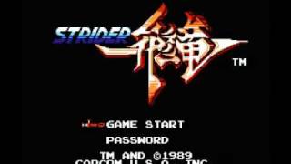 Strider NES Music  Ending Theme [upl. by Vallonia]