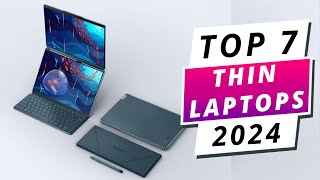 7 Best Thin amp Lightweight Laptops 2024 [upl. by Jemma]