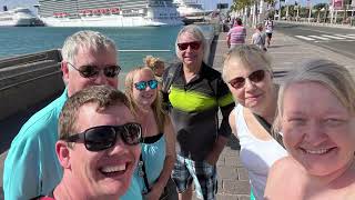 Sky Princess Cruise To Tenerife Gran Canaria Lanzarote and Lisbon 12 days Vlog Part 2 [upl. by Alister]