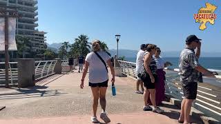 CAMINANDO POR PUERTO VALLARTA EN 4K [upl. by Xeno638]