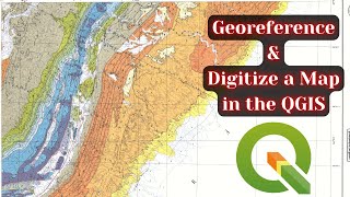 Georeferencing and Digitizing process in QGIS [upl. by Nevil310]