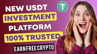 New USDT Earning Website  TRX Mining Website  Instant Withdraw [upl. by Moir]