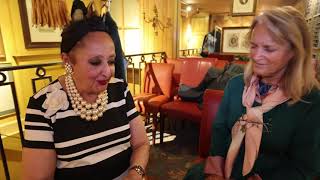 MarieAndréa Zammit interview Patricia de Boysson au Procope Paris VI [upl. by Atirak]