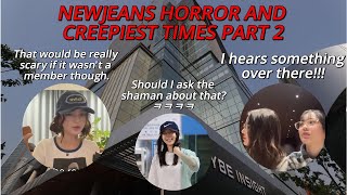 NEWJEANS HORROR AND CREEPIEST TIMES COMPILATION PART 2 [upl. by Lebam]