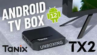 Tanix TX2 Android TV Media Box 🌟 UNBOXING REVIEW [upl. by Gnus]