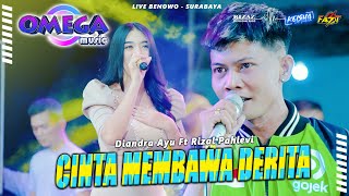 CINTA MEMBAWA DERITA  Diandra Ayu Ft Rizal Pahlevi OMEGA MUSIC Rizaz Audio Live Benowo  Surabaya [upl. by Suoiradal]