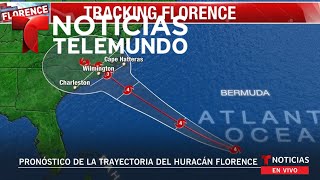 EN VIVO Pronóstico del huracán Florence con el meteorólogo Luis Carrera [upl. by Ottilie416]