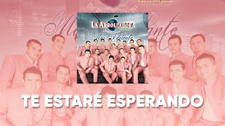 La Arrolladora Banda El Limón De René Camacho  Te Estaré Esperando Lyric Video [upl. by Antebi]