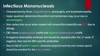 Infectious Mononucleosis [upl. by Carlina]