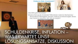 Prof Dr Christian Kreiß  Schuldenkrise Inflation – was erwartet uns Lösungsansätze Diskussion [upl. by Aramen535]