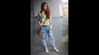 Women Fashion Jean Trends 2019 [upl. by Nnylireg]