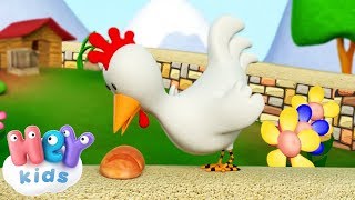 Une Poule Sur Un Mur chanson  37 min de comptines pour bébé  HeyKids [upl. by Dunc838]