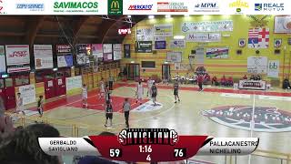 DIVISIONE REGIONALE 1 GERBALDO SAVIGLIANO VS PALLACANESTRO NICHELINO [upl. by Adler549]