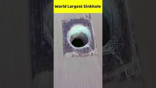 WORLD Largest Sinkhole Its HUGE [upl. by Yecac813]