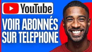 Comment Voir Ses Abonnés Sur Youtube Sur Telephone  2024 [upl. by Aaren]