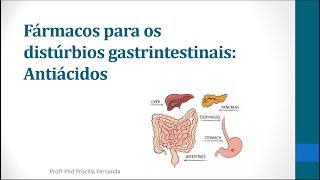 Fármacos para distúrbios Gastrintestinais Antiácidos [upl. by Einnol]