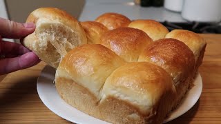 Butter Soft Dinner Rolls  Makes 9Bread Machine Method [upl. by Girvin351]