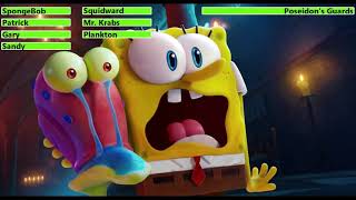 The SpongeBob Movie Sponge on the Run 2021 Final Battle with healthbars [upl. by Thora]