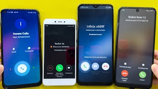 Fake Calls and Real Calls Huawei P40 Redmi 4X Infinix X689F Redmi Note 12 [upl. by Erialcyram]