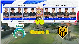 MUST Watch Chaknus Comeback Part 2 Omega vs APBren Game 3  MPL PH Filipino Season 13 Week 6 [upl. by Meryl]