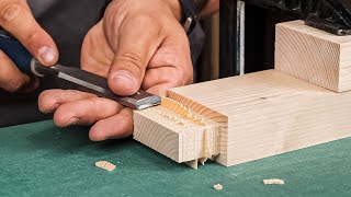 Mastering DIY Woodworking Joinery  Woodworking Project [upl. by Annaiuq]