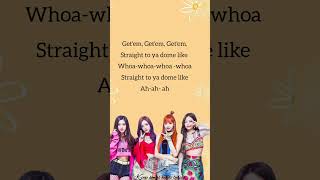 Blackpink Pink Venom Song Lyrics lyrics blackpinkshorts [upl. by Rebel]