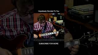 Olivia Newton John  Mastering Olivia Newton Johns hopelessly Devoted To You On Guitar [upl. by Epps563]