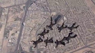 FAI World Air Games 2015 US Golden Knights set new world record [upl. by Bent]