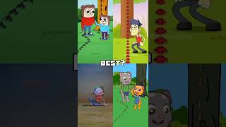 Kindness Beha or of Gin and Tom Animation meme animationmeme funny challenge trend shorts [upl. by Hsirt]