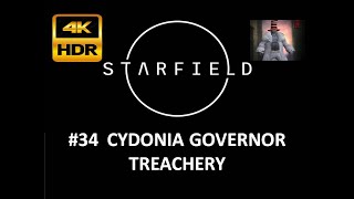 STARFIELD  Cydonia Governors Treachery  4K HDR [upl. by Esialb]