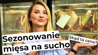 Sezonowanie mięsa na sucho Technologia MaturMeat Skąd cena steków opowiada panizmięsnego i TATA [upl. by Ynolem]