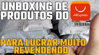 quotUnboxing de Produtos Importados do AliExpress Oportunidades para Revenda Ainda em 2024quot [upl. by Akerehs782]