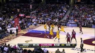 NBA 20032013 Miami Heat  Cleveland Cavaliers 9895 greatest 27 points comeback all points HD [upl. by Fezoj]