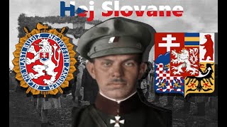 Hej Slovane  Anthem of National Fascist Community [upl. by Nyliac830]