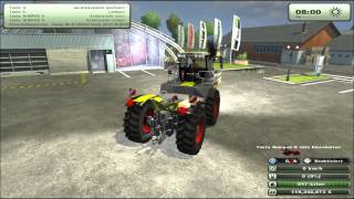 Claas XERION 3800 SaddleTrac pack v 10 LS 2013 Mod  Downloadlink [upl. by Ajnot261]