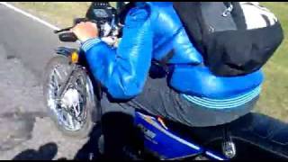 Viaje con Suzuki ax 100 y Ybr 125 [upl. by Cresida]