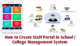 How to Add Staff in College management system [upl. by Iyre]