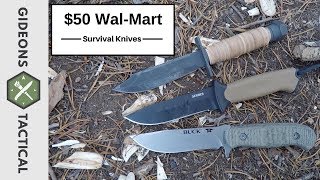 50 WalMart Survival Knives Which Is Best [upl. by Elora805]